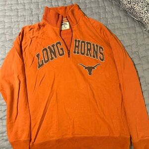 Texas Longhorns Vintage 47 brand XXL mens 1/4 zip- good condition